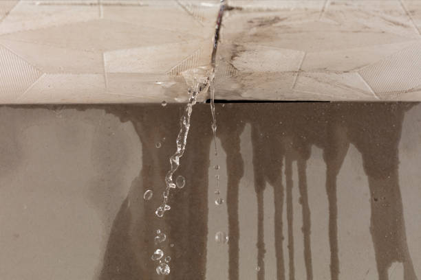 Professional Water Damage Repair technician working in Rhode Island, RI